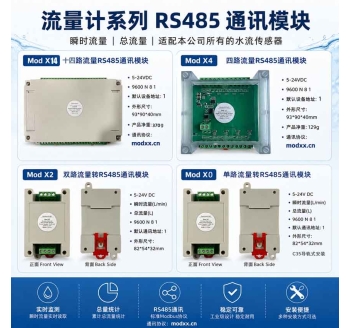單路多路流量采集通訊模塊