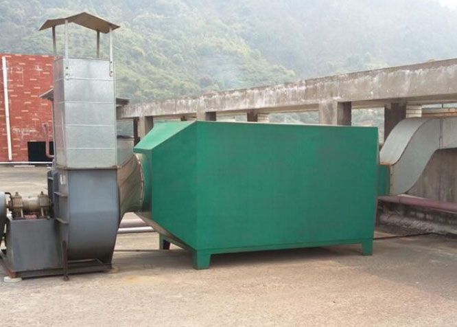 車間吸附廢氣設(shè)備密封圈加工廠廢氣處理(橡膠廢氣處理)工藝流程