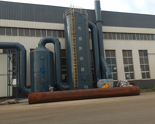 蜂窩式電捕焦器是一種碳素化工除塵裝置，用于回收煤氣和焦爐煤氣中的焦油，同時除塵、水霧等雜質，達到物料回收與氣體凈化的雙重效果。