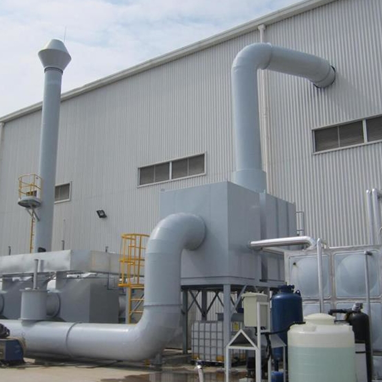 化工尾氣治理---氨氣吸收法工藝原理及工藝流程氨氣吸收塔的作業原理-PP酸霧吸收塔廢氣凈化塔工作原理(有機廢氣氨氣凈化回收吸收塔工作原理
