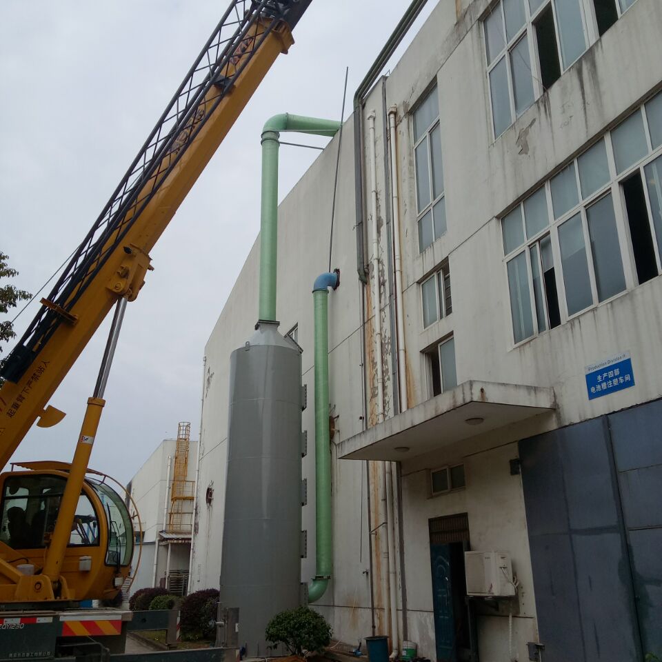 橡膠廢氣濕法靜電煙氣設備方案